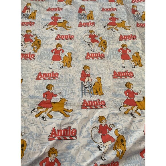 Vintage 1981 Little Orphan Annie & Dog Sandy TWIN Flat Cutter Made In USA - Picture 3 of 10